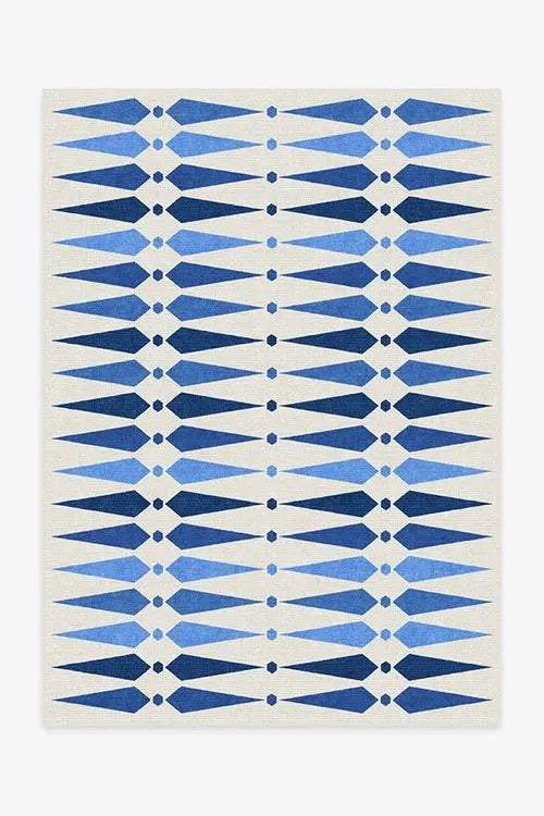 Jonathan Adler Carnaby Mykonos Blue Tufted Rug - Puck's