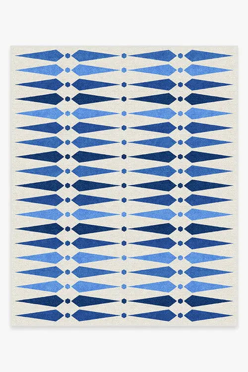 Jonathan Adler Carnaby Mykonos Blue Tufted Rug - Puck's