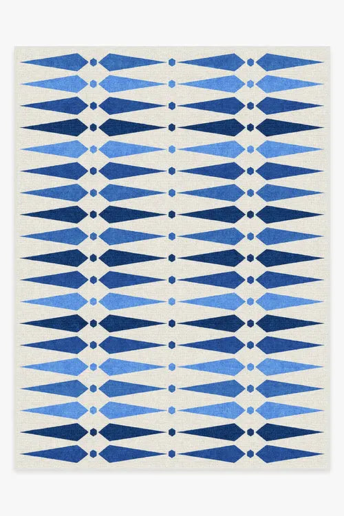 Jonathan Adler Carnaby Mykonos Blue Tufted Rug - Puck's