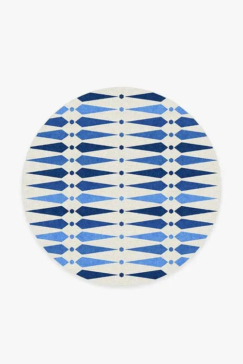 Jonathan Adler Carnaby Mykonos Blue Tufted Rug - Puck's