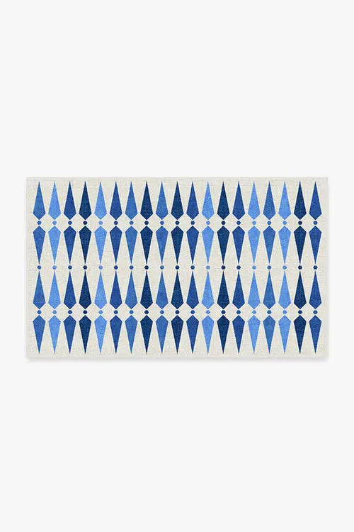 Jonathan Adler Carnaby Mykonos Blue Tufted Rug - Puck's