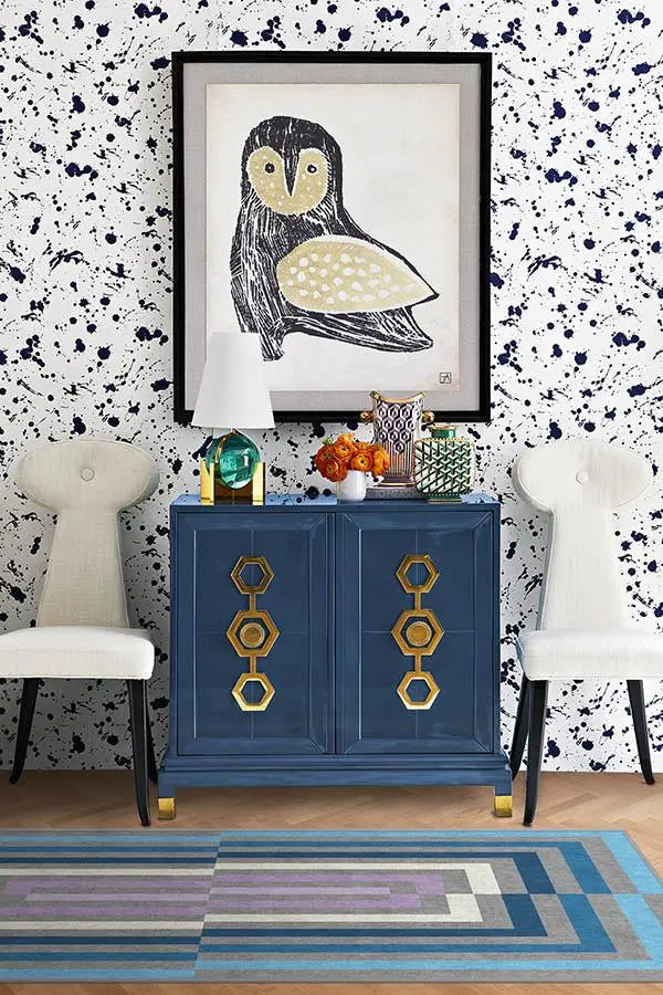 Jonathan Adler Op Art Aquarius Tufted Rug - Puck's