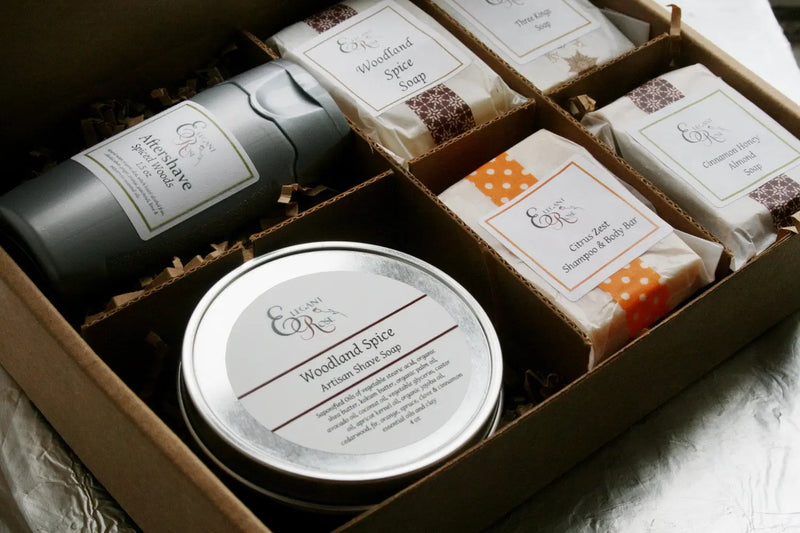 Just for Him Gift Set, Natural Bath Gift for Men - Puck's
