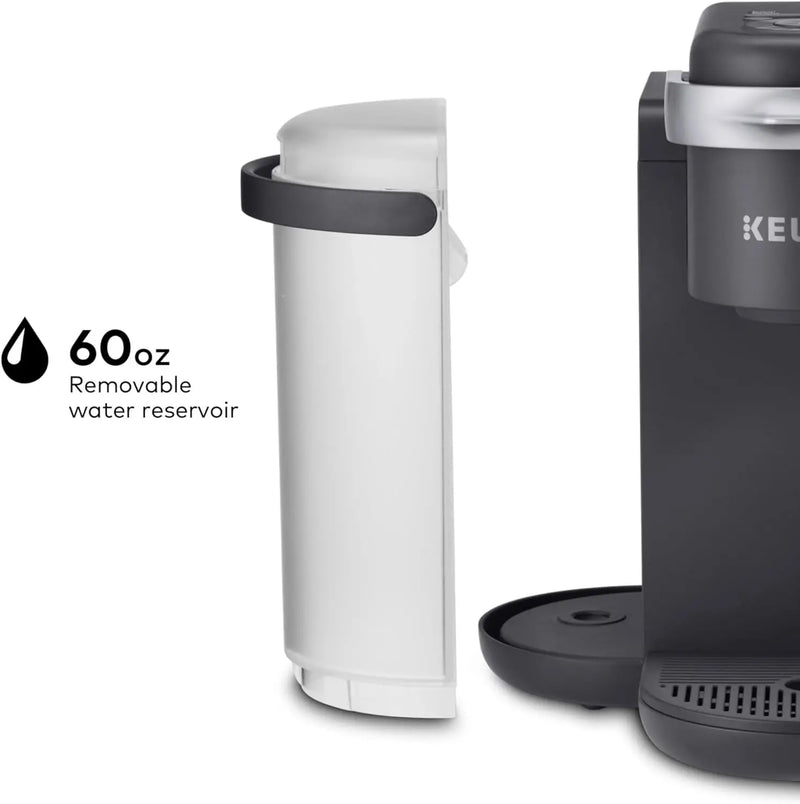 K-Cafe K-Duo Single Serve Coffee, Latte and Cappuccino Maker, Dark Charcoal - Puck's