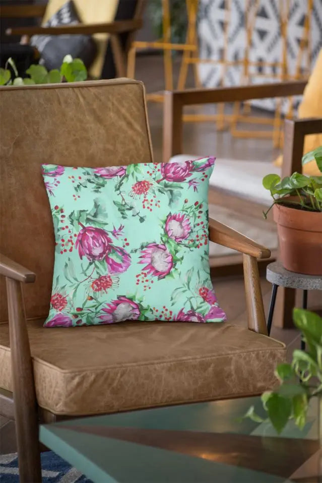 KING ProteaFlower Cushion/Pillow - Puck's
