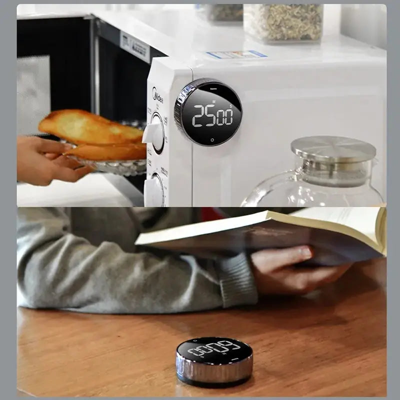 Kitchen Timer Alarm Clock - Puck's