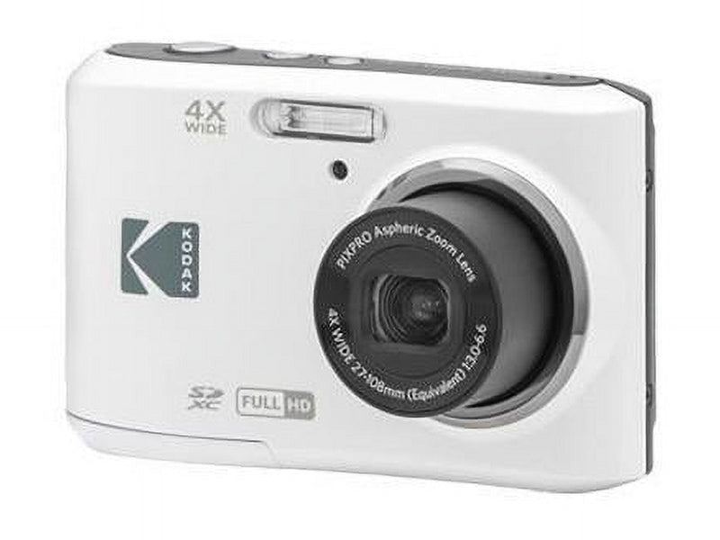 PIXPRO FZ45 Friendly Zoom Digital Camera (White)