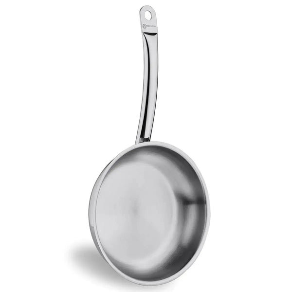 Korkmaz Frying Pan Stainless Steel 28x5.5 cm A1154 - Puck's