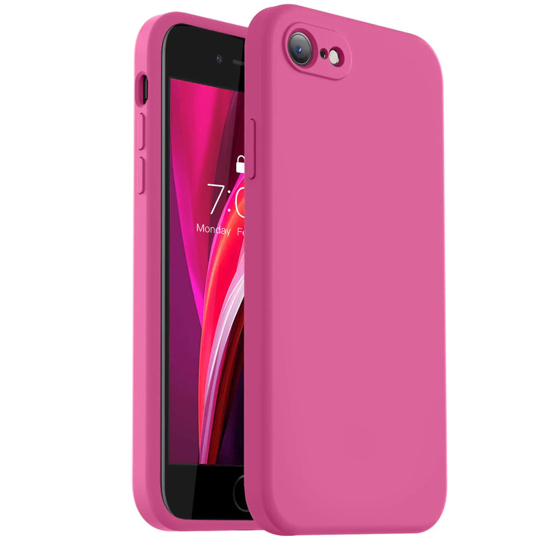 Vooii Compatible with iPhone 11 Case, Upgraded Liquid Silicone with [Flat Edges] [Camera Protection] [Soft Anti-Scratch Microfiber Lining] Phone Case for iPhone 11 6.1 inch - Black - Puck's