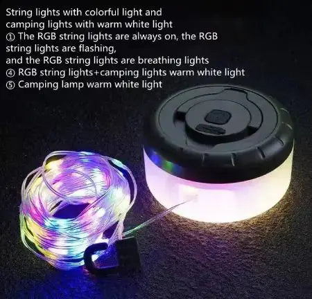 LED Camping Lamp Strip - Puck's