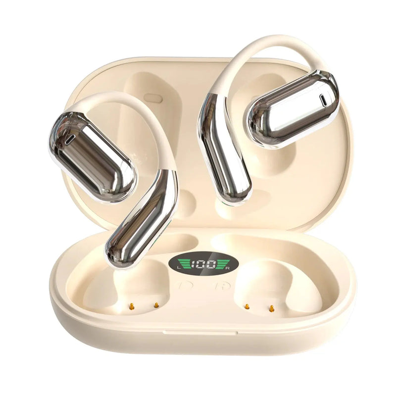 OWS Bluetooth Headset met LED-weergave op het oor - Puck's
