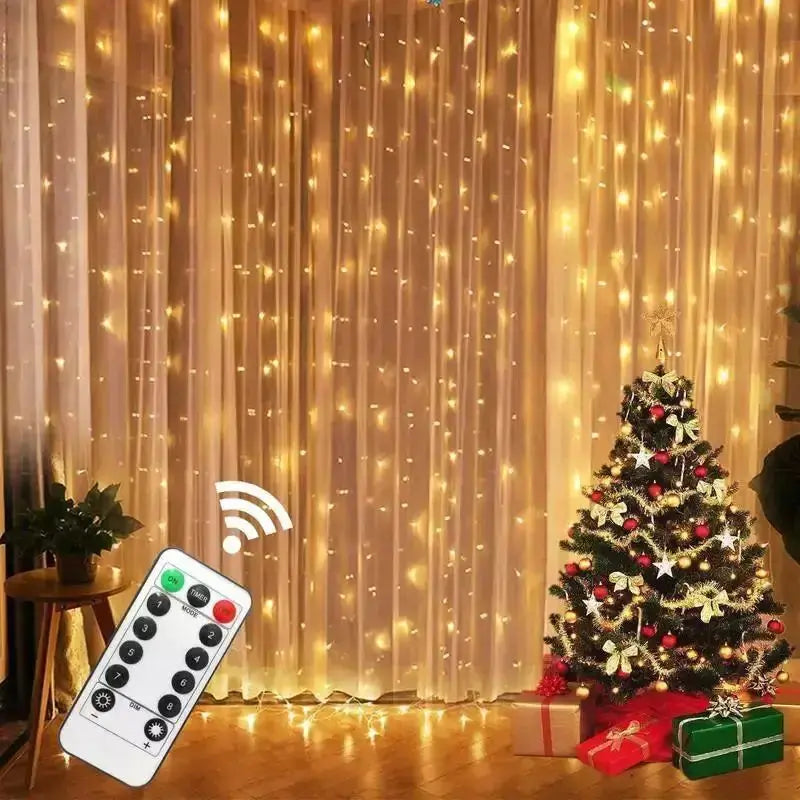 LED Garland Curtain Lights - Puck's