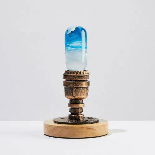 LED Lamp - Blue - Puck's