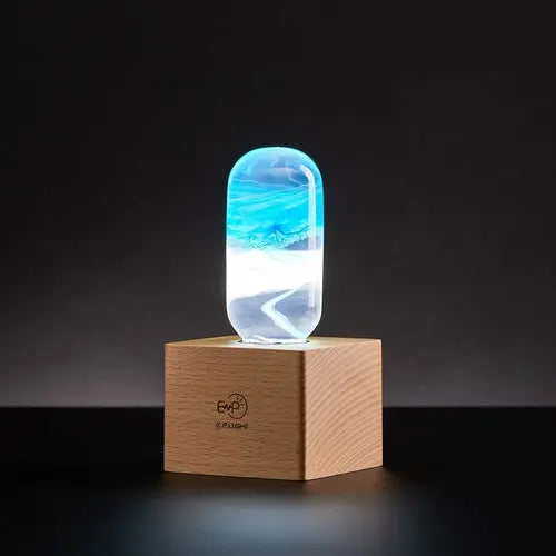 LED Lamp - Blue - Puck's