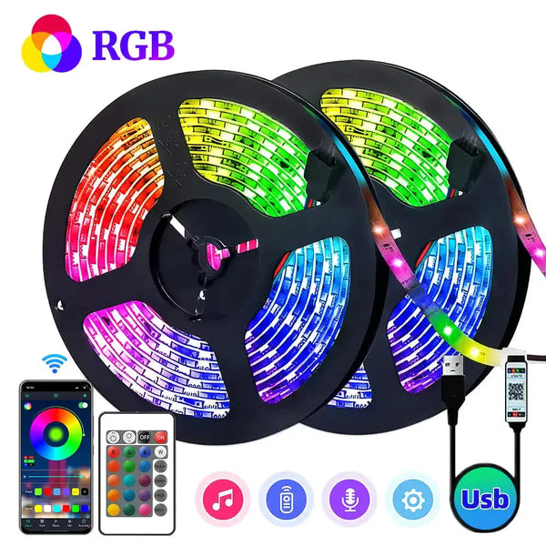 LED Strip Lights RGB 5050 Series - Puck's