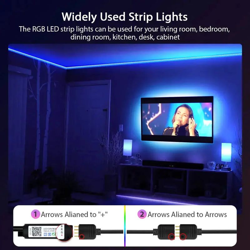 LED Strip Lights RGB 5050 Series - Puck's