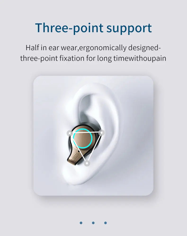 Large Capacity Wireless Earbuds Sports Bluetooth TWS Headset - Puck's