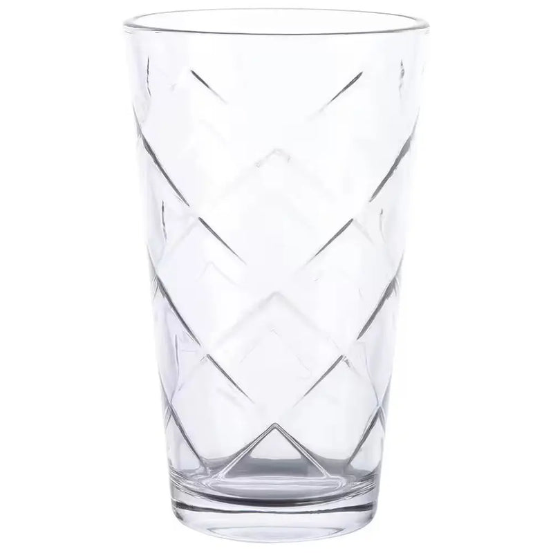 Lattice Glassware Drinkware Set (16-Piece) - Puck's