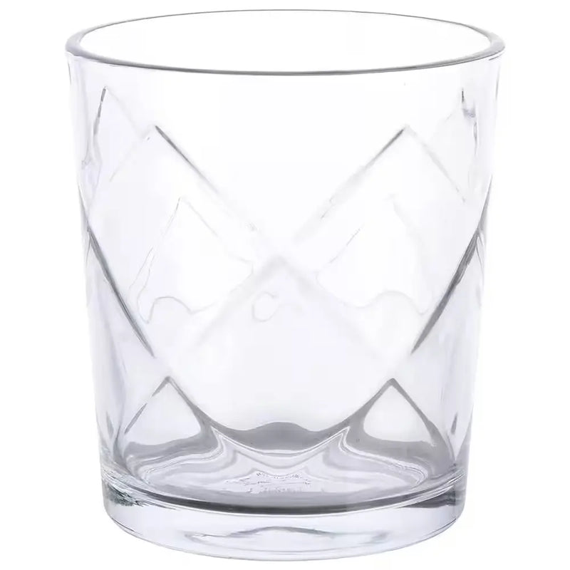 Lattice Glassware Drinkware Set (16-Piece) - Puck's