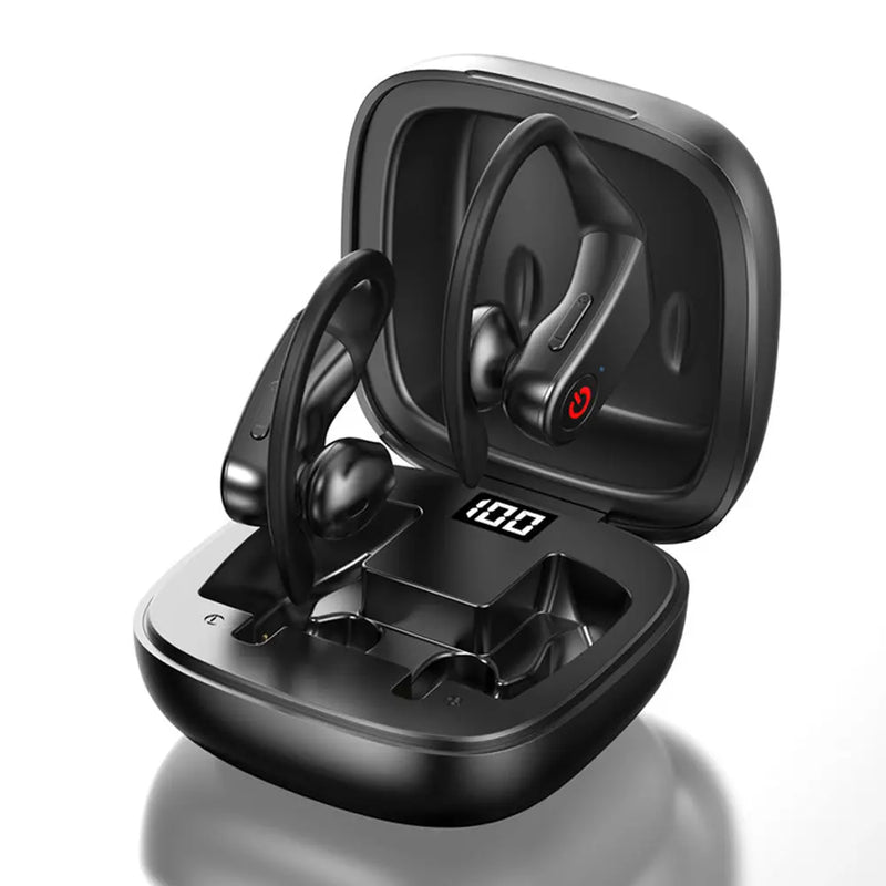 Led Display Wireless Headphones TWS Stereo Earbuds - Puck's