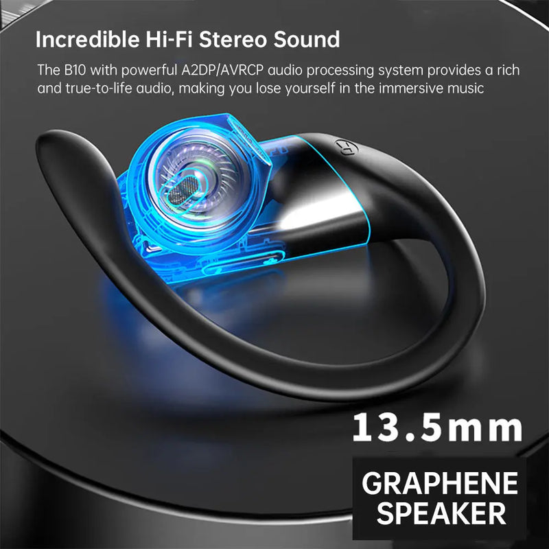 Led Display Wireless Headphones TWS Stereo Earbuds - Puck's