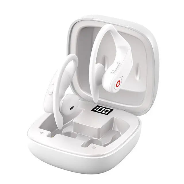 Led Display Wireless Headphones TWS Stereo Earbuds - Puck's