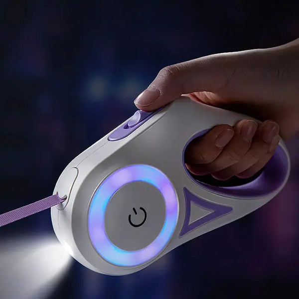 Led Lights Dog Leash - Puck's