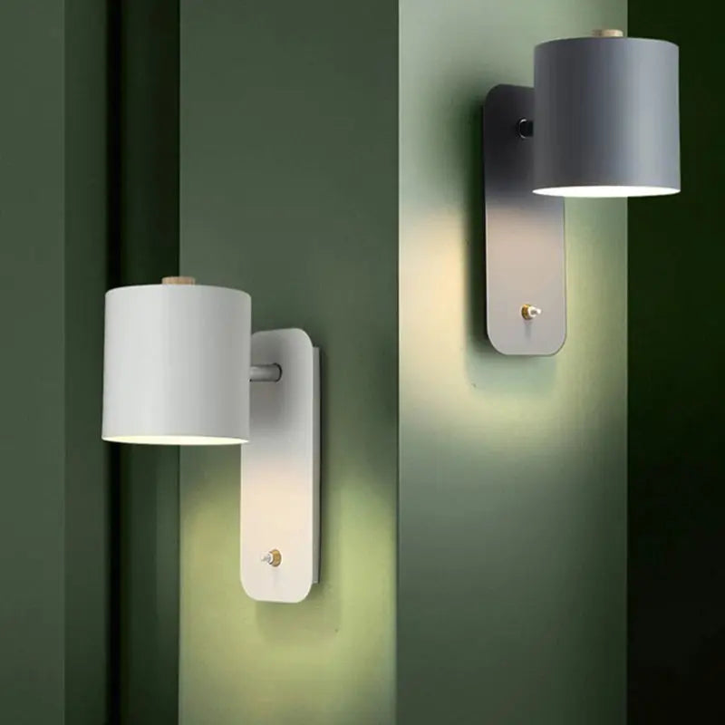 Led Wall Lamps Indoor Lights Staircase Lighting Nordic Modern Bedroom - Puck's