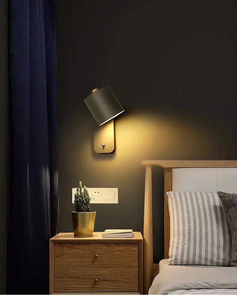 Led Wall Lamps Indoor Lights Staircase Lighting Nordic Modern Bedroom - Puck's