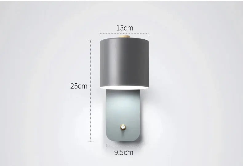 Led Wall Lamps Indoor Lights Staircase Lighting Nordic Modern Bedroom - Puck's