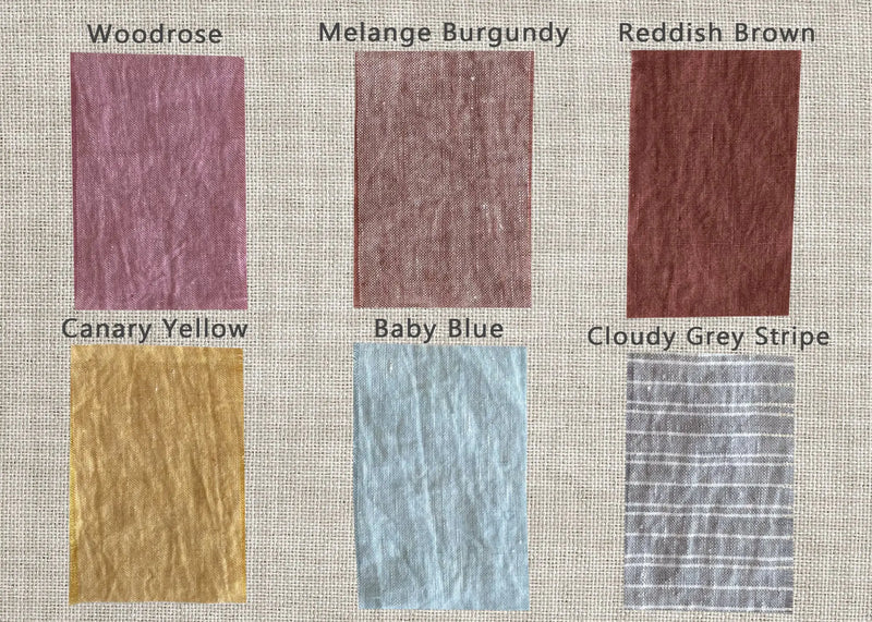 Linen curtain with multifunctional heading tape - Puck's