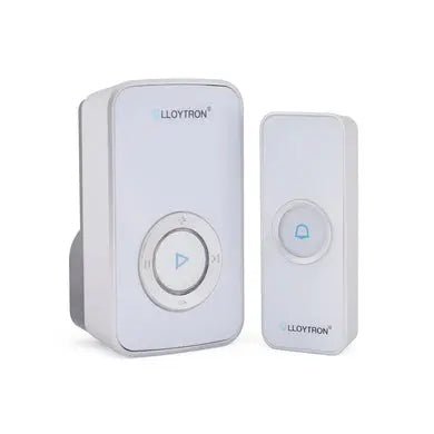 Lloytron B7531WH Melody MIP3 Plugin Door Chime Kit - White - Puck's