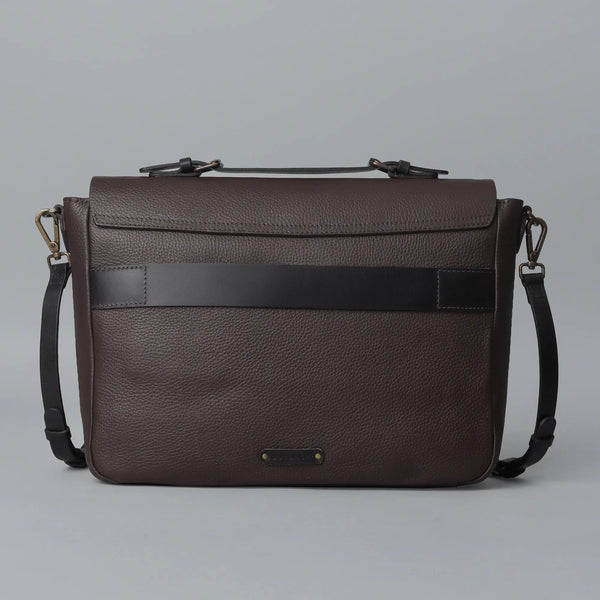 London Leather Briefcase - Puck's