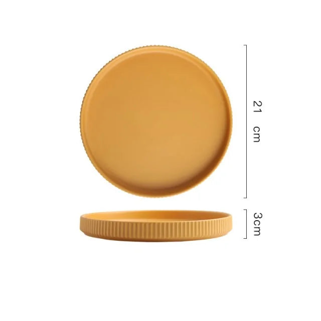Ceramic Dinner Plates - Puck's