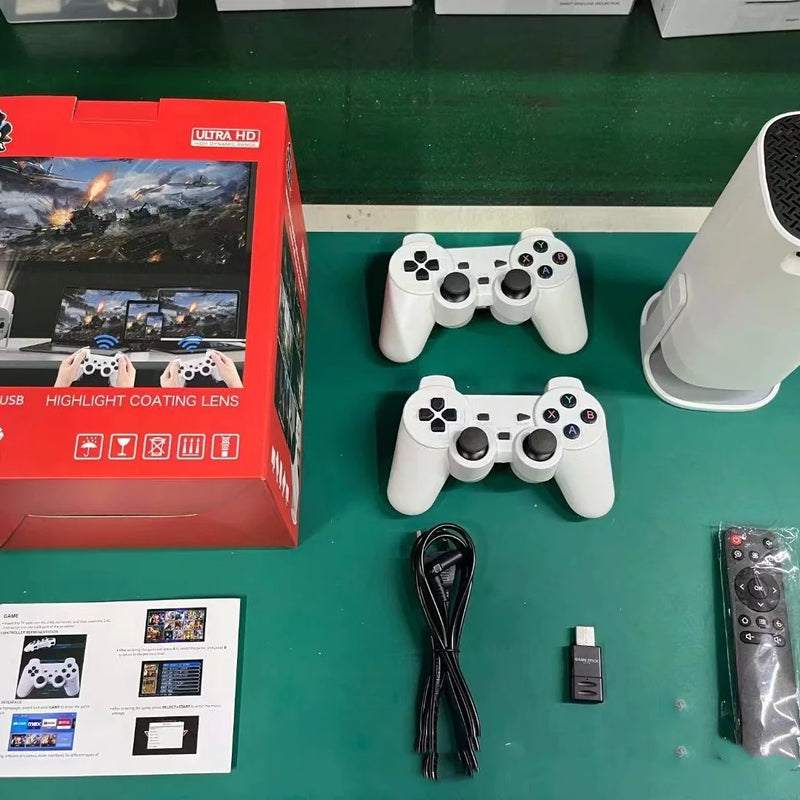 HY3000 4K 720P Android 11 Wifi6 Projector - Puck's
