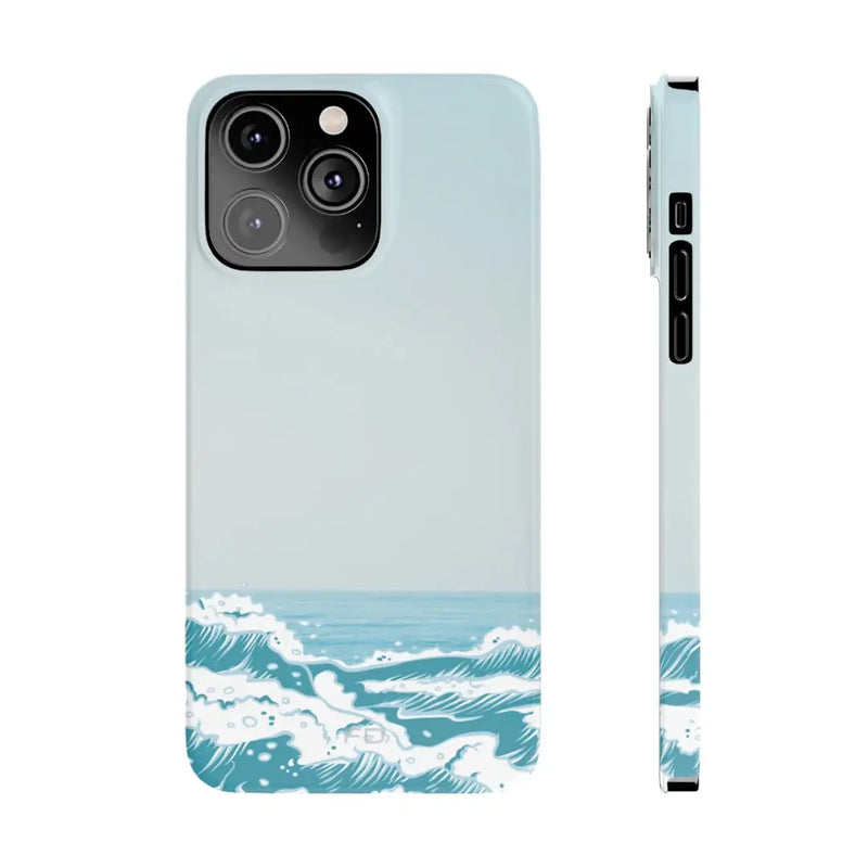 Making Waves Slim Case for iPhone 14 Series - Puck's