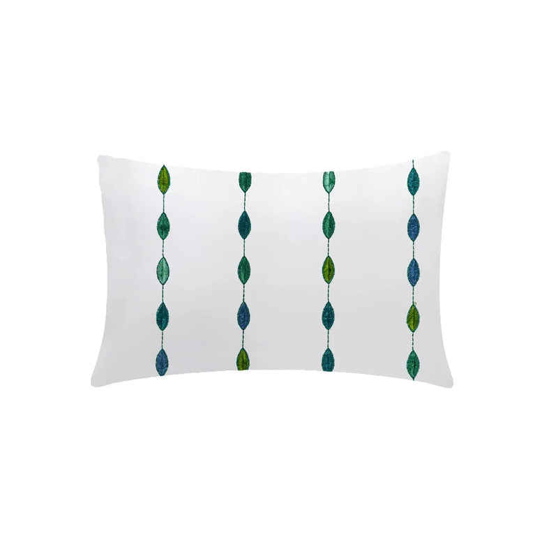 Marigold - 3 Piece Crewel Embroidered Duvet Set | Linen Cotton Mix | - Puck's
