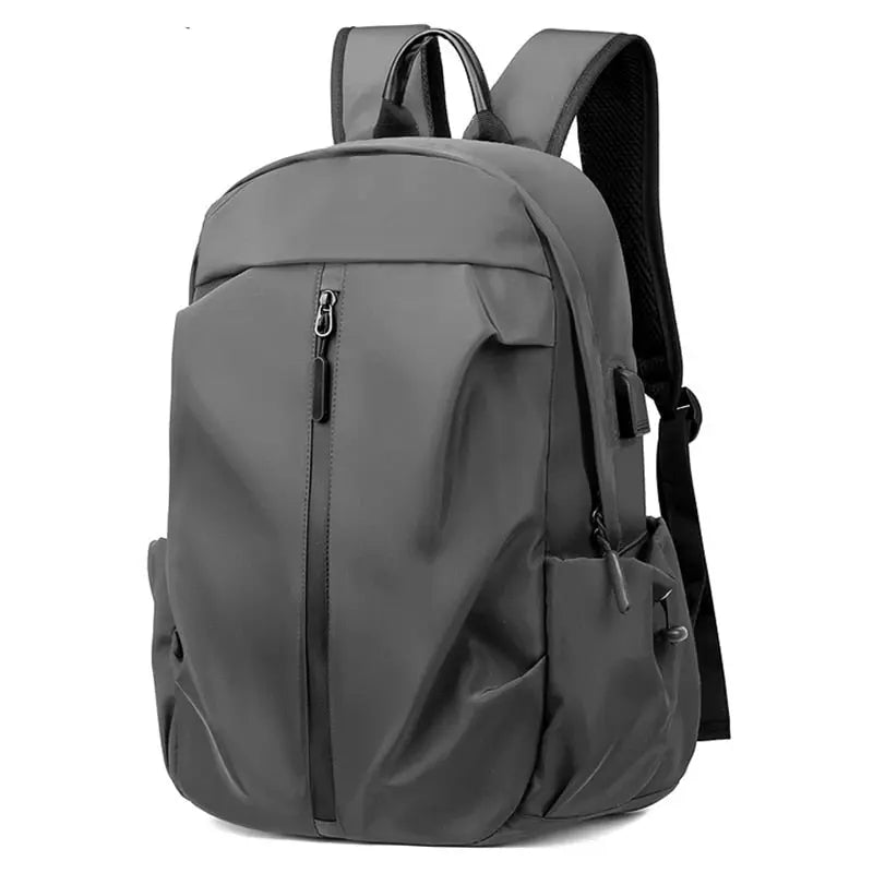 Men's Travel Bag High Quality Fashion Backpack with Charging Port - Puck's