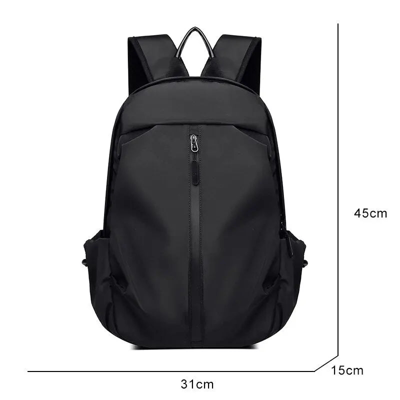 Men's Travel Bag High Quality Fashion Backpack with Charging Port - Puck's