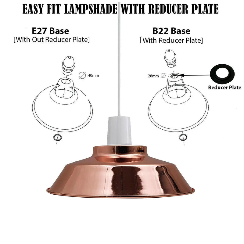 Metal Lamp Shades for Wall Lamps~1390 - Puck's