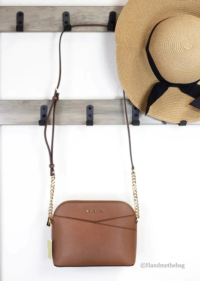 Michael Kors Jet Set Medium Luggage X Cross Dome Crossbody - Puck's