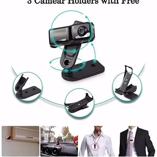 Mini DVR Wireless Camera With Sound Activated Recording - Puck's