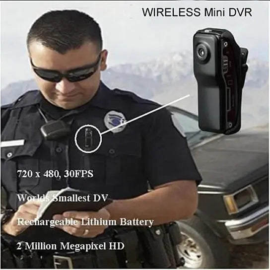 Mini DVR Wireless Camera With Sound Activated Recording - Puck's