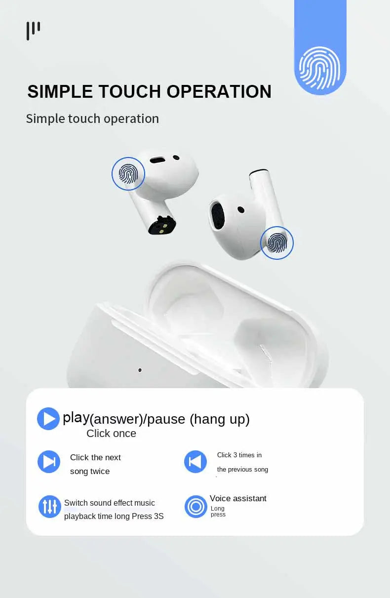 Mini Pro5s Earbuds TWS Headphones Bluetooth Earphones - Puck's