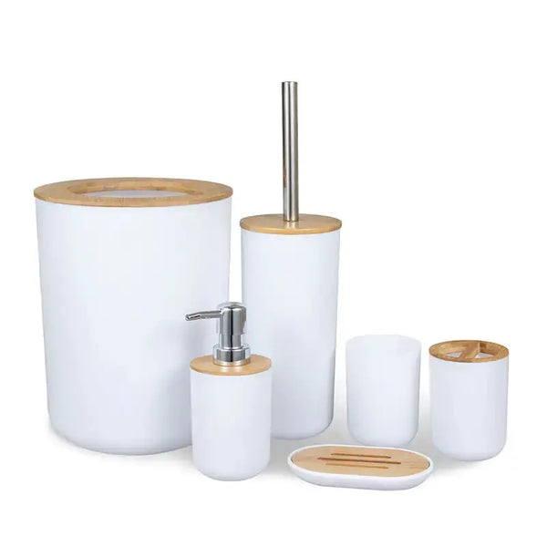 Minimalistic Bathroom Accessories Set - Puck's