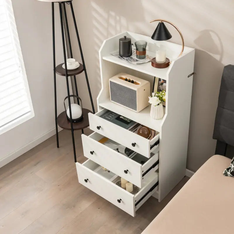 Modern Storage Dresser with Anti-Toppling Device - Puck's