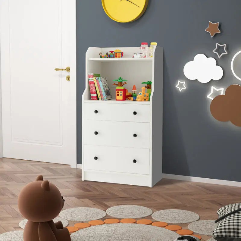 Modern Storage Dresser with Anti-Toppling Device - Puck's