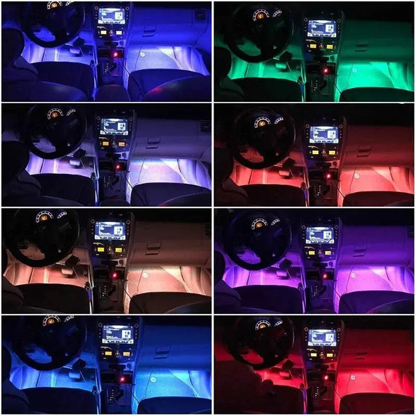 Multicolored LED Interior Lighting - Puck's