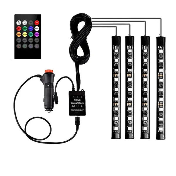 Multicolored LED Interior Lighting - Puck's