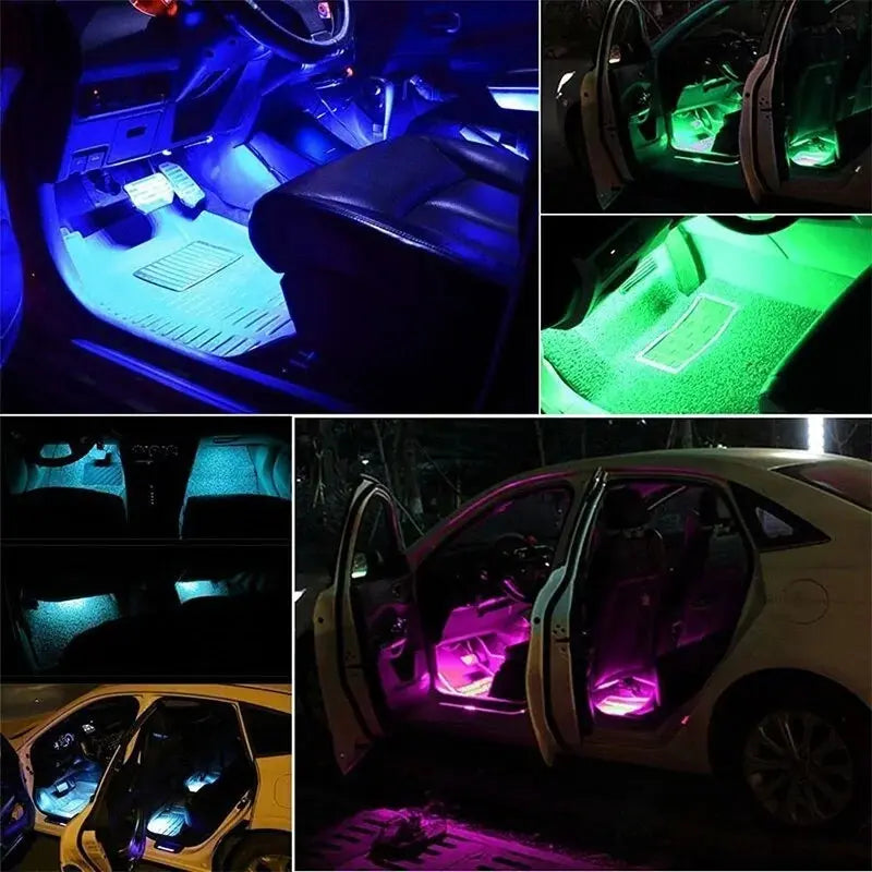 Multicolored LED Interior Lighting - Puck's